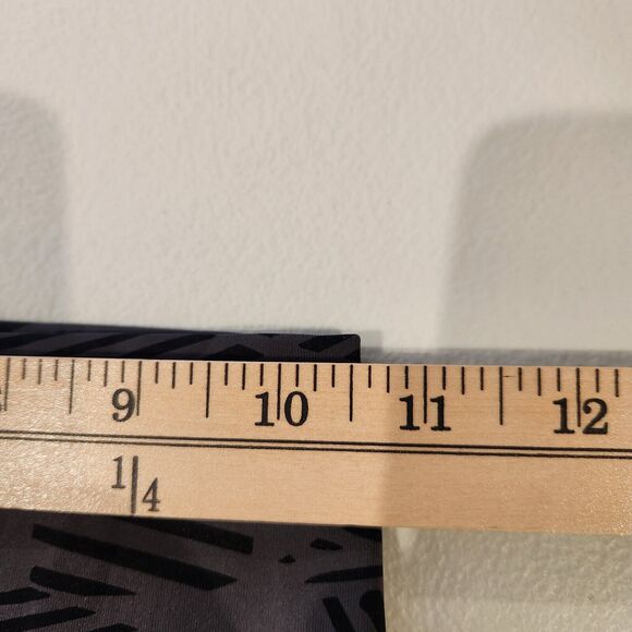 Aerie Womens Dark Gray High Waisted 7/8 Palm Leaves Leggings Size Small Tropical - Picture 10 of 14